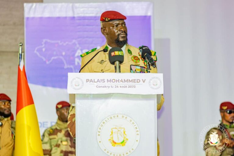 Guinée/Rapport des Assisses Nationales : Allocution du Colonel Mamadi Doumbouya