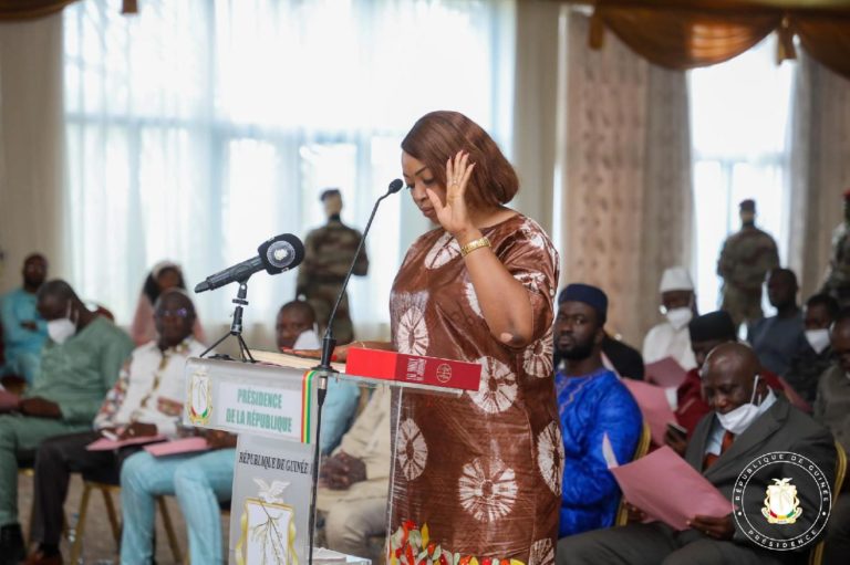 Guinée/Administration : 79 cadres prêtent serment devant le Président de la transition