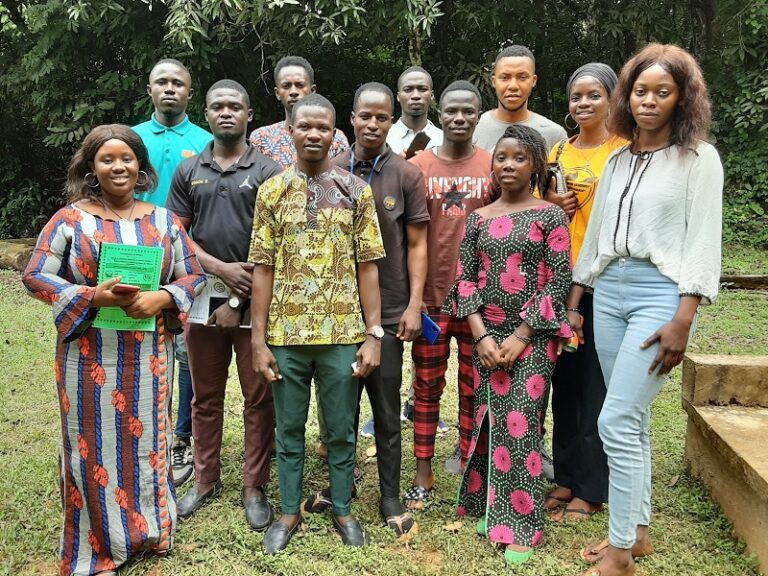 N’zérékoré/Environnement : Les étudiants en stage à la station scientifique des Monts Nimba présentent le fruit de leur recherche