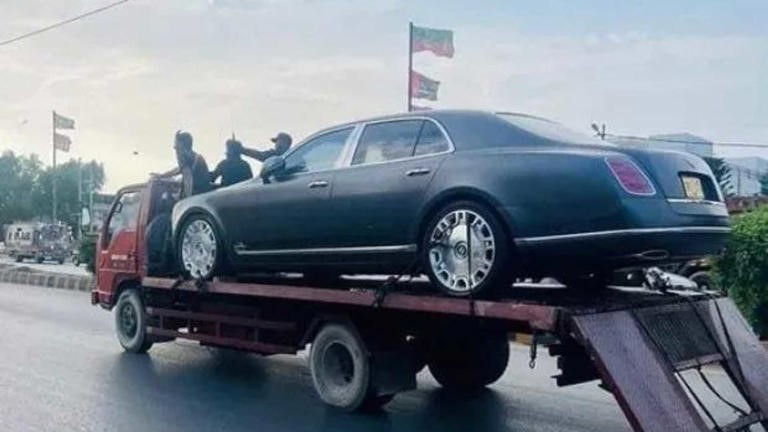 Une Bentley Mulsanne volée au Royaume-Uni retrouvée au Pakistan