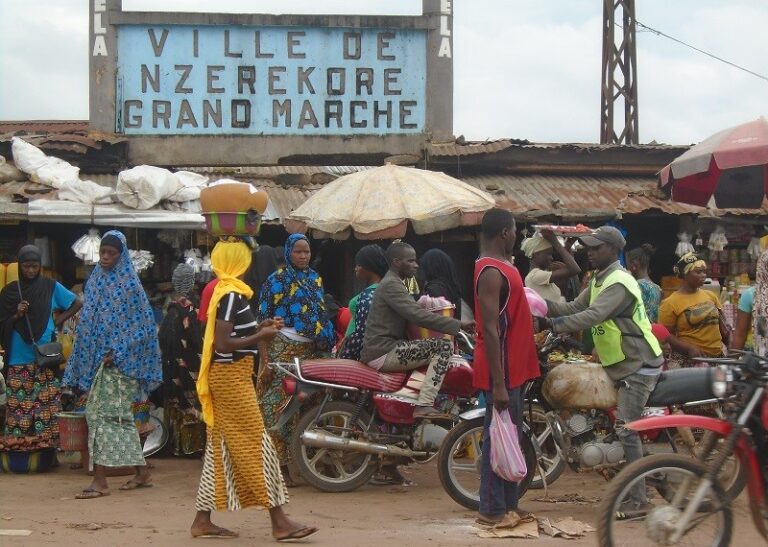 N’Zérékoré : Les populations se prononcent sur la gestion de la transition