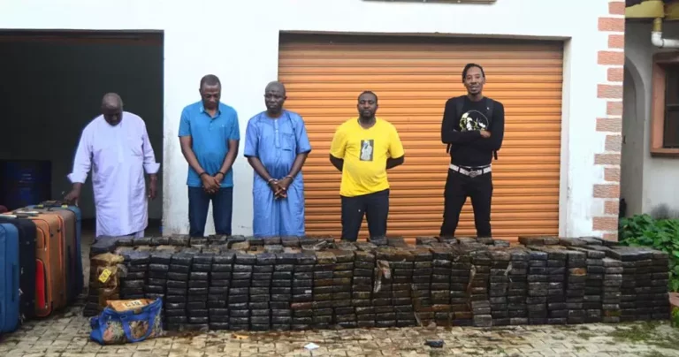 Nigeria : saisie record de 1,8 tonne de cocaïne, 5 personnes arrêtées