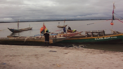 Conakry/Economie : le débarcadère de Coleah à l’état primitif