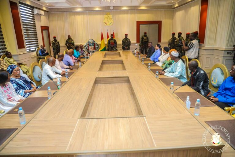 Guinée/Développement agricole : Le Colonel Mamadi Doumbouya rassure la Fédération des Paysans de la Filière Pomme de Terre