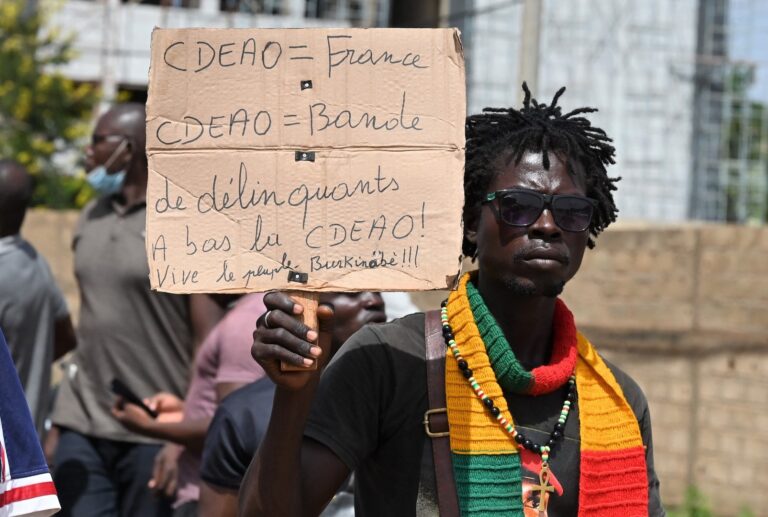 Burkina Faso : le point après la visite de la Cédéao