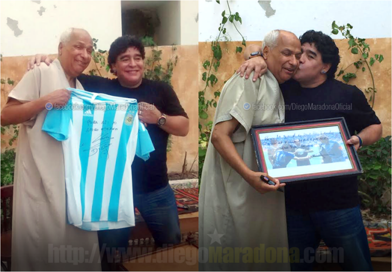 Maradona : l’arbitre tunisien met le ballon de la « main de Dieu » aux enchères !