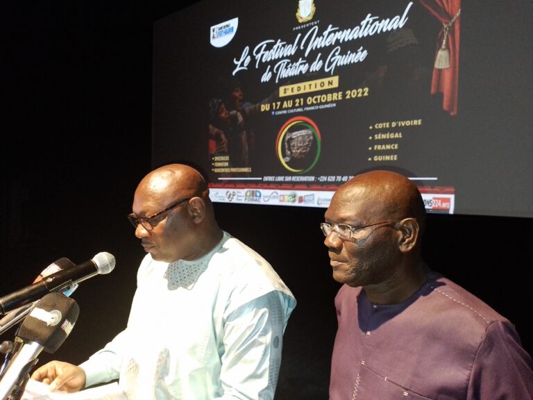 Guinée/Théâtre : La 8ème édition du Festival International de Théâtre de Guinée’’, officiellement  lancée au CCFG de Conakry