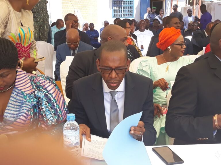 Conakry/ Gouvernement : Mamadou Gandho Barry prend officiellement la tête  du ministère des Infrastructures et des Travaux Publics