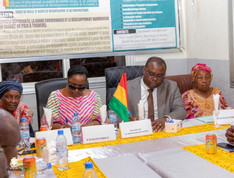 Guinée/Politique : Poursuite de la tournée de prise de contact du premier ministre au siège de l’UDG