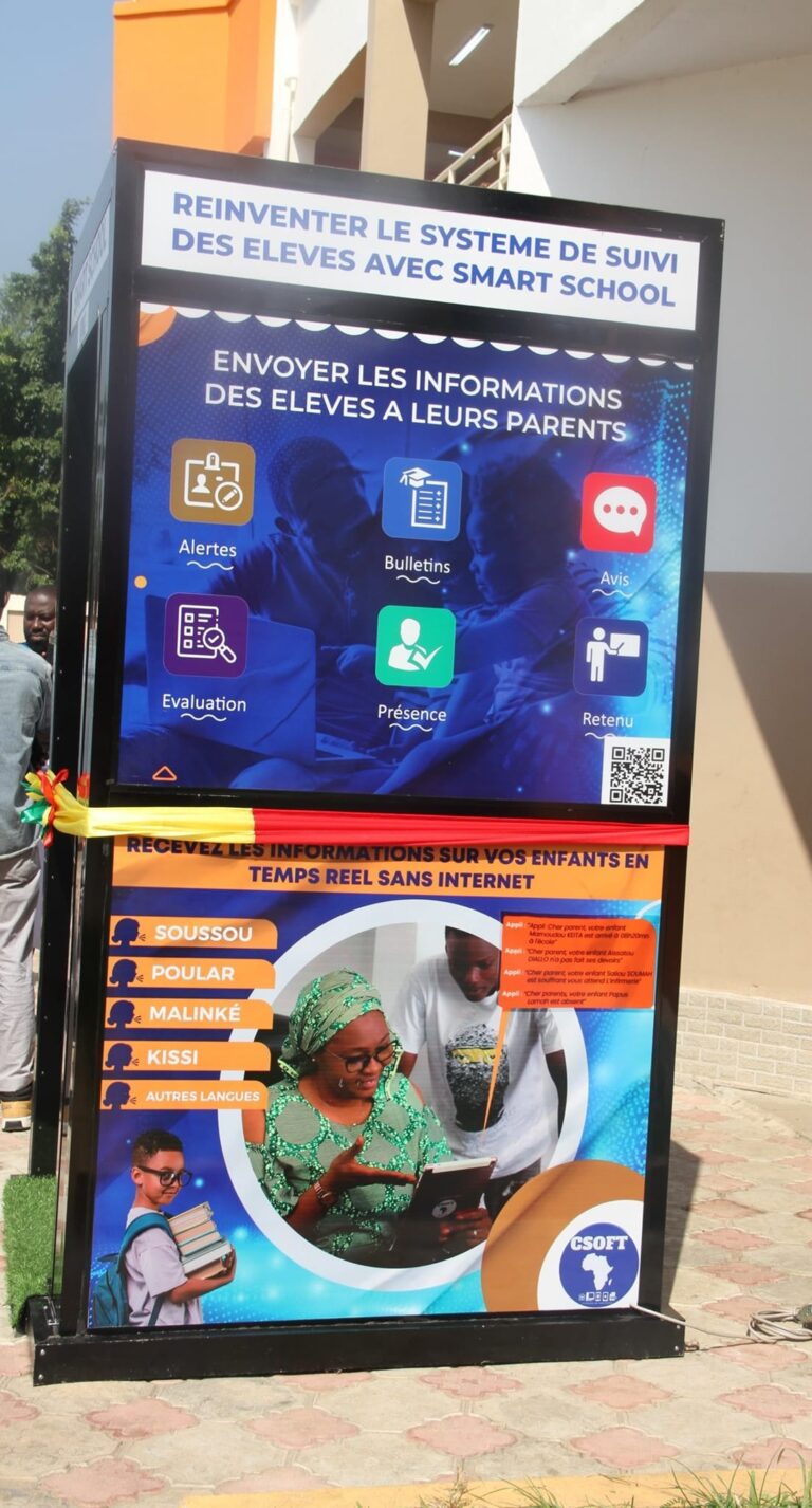 Guinée/Smart school: Une machine intelligente au service de l’école guinéenne