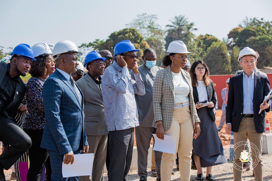 Guinée/ Infrastructure : Visite du projet de reconstruction du pont ...