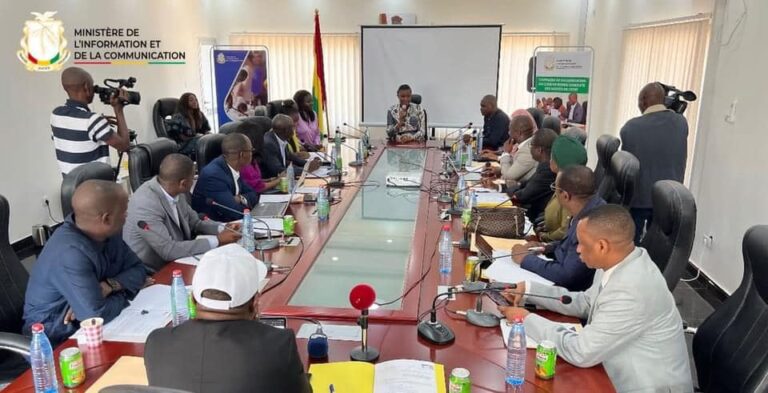 Guinée/Medias : La ministre Aminata Kaba préside la première session du Conseil d’Administration de l’INA