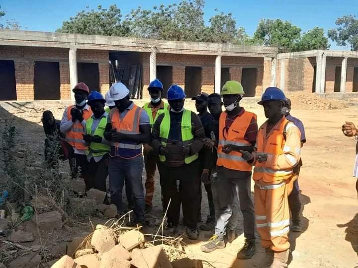 Siguiri: Vers  l’achèvement des travaux de reconstruction du grand marché Djoliba