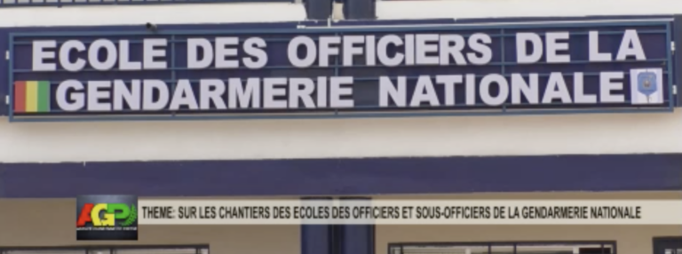CHANTIER DES ECOLES DES OFFICIERS ET SOUS-OFFICIERS DE LA GENDARMERIE NATIONALE