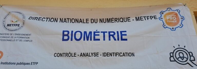 N’Zérékoré: Lancement du recensement biométrique des étudiants de l’enseignement technique et professionnel