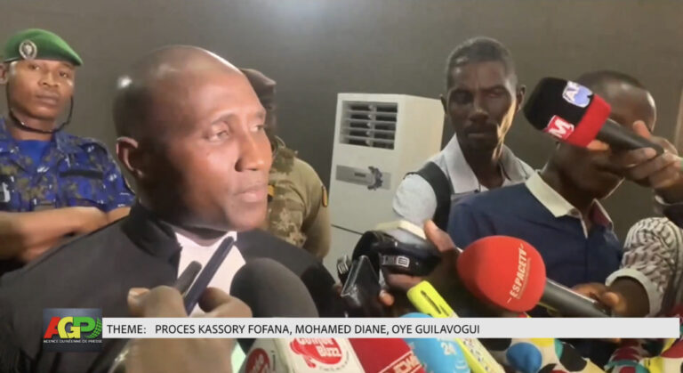 PROCÈS KASSORY FOFANA,MOHAMED DIANE,OYE GUILAVOGUI