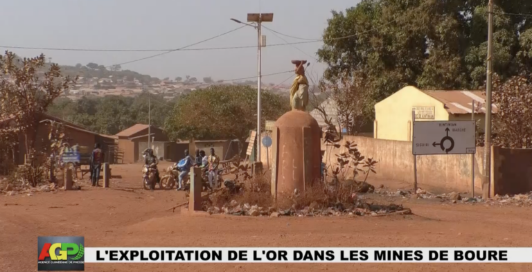 L’EXPLOITATION DE L’OR DANS LES MINES DE BOURE