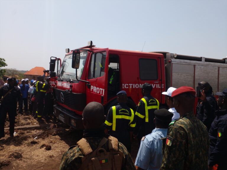 Mamou/Sécurité: La CMIS N°10 dotée d’un camion incendie