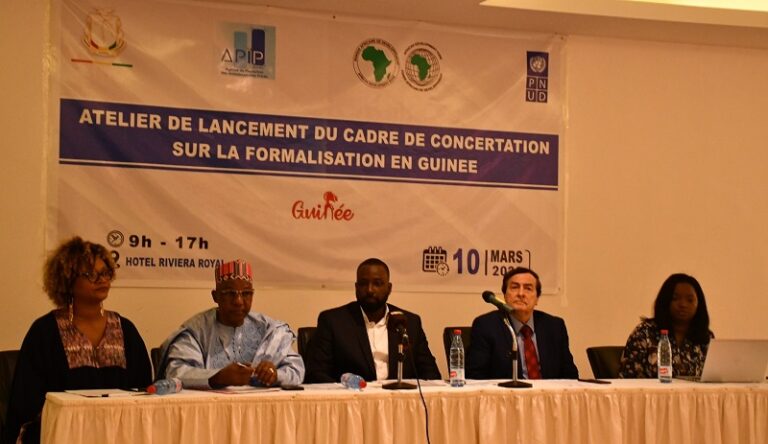 Lancement du Cadre de Concertation sur la formalisation en Guinée