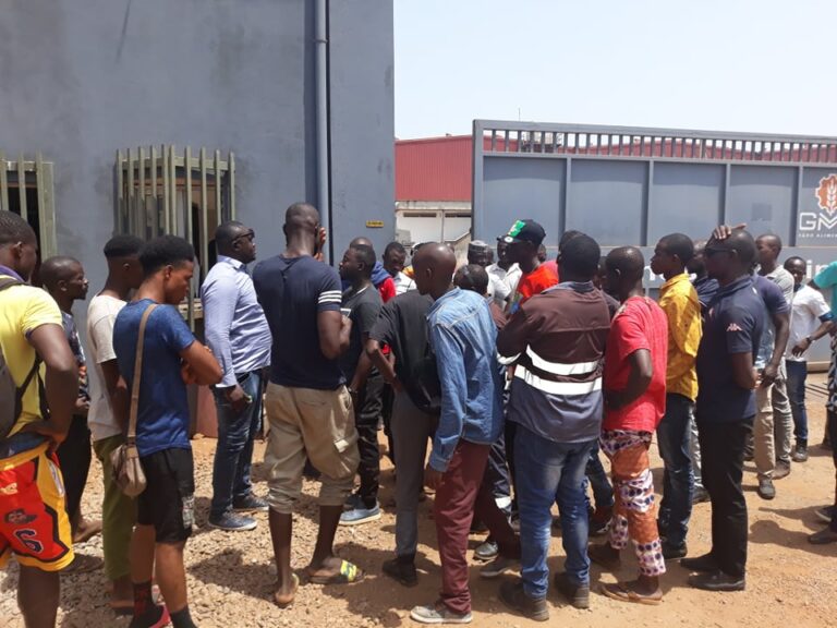 Guinée/Société : grève des travailleurs des Grands Moulins de Conakry (GMC petit bateau)
