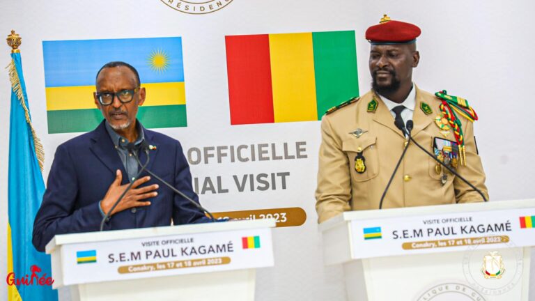 Guinée: Le Président Paul Kagamé à Conakry