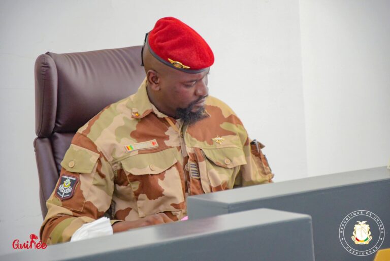 Guinée: Le Gouvernement prendra toutes les dispositions pour accompagner la famille de Hadja Djènè Kaba Condé (Colonel Mamadi Doumbouya)