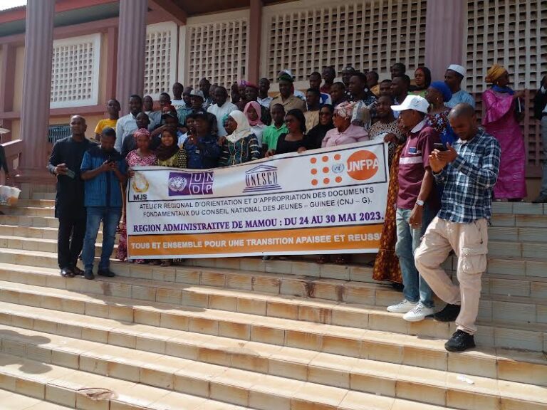 Mamou: Lancement de l’atelier régional d’orientation et d’appropriation des documents fondamentaux du conseil national des jeunes – Guinée (CNJ-G)