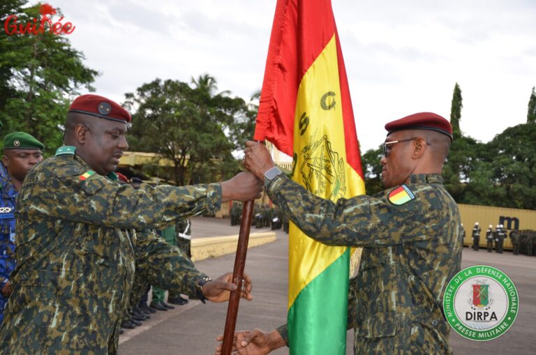 Guinée/Armée: Prise de commandement du nouveau chef d’Etat-Major Général des Armées