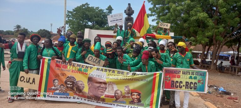 Boké/Fête de l’OUA 2023 : Le mouvement Rasta de Guinée organise une marche de solidarité