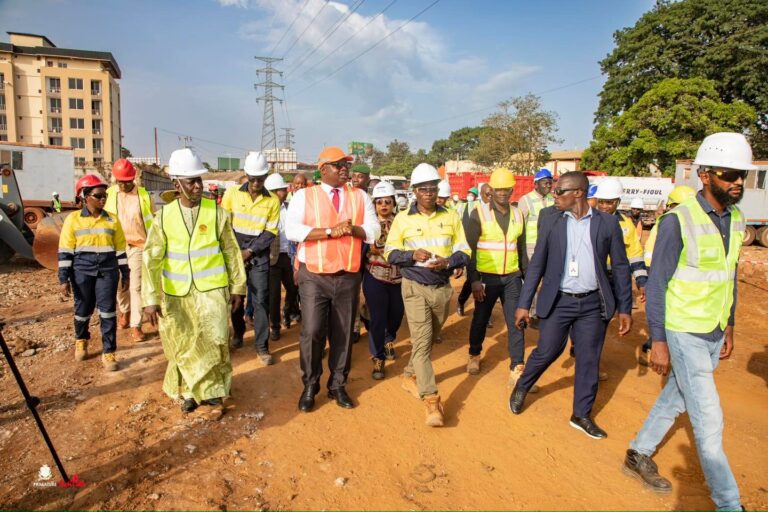 Guinée: Le PM visite le chantier de construction du parc citoyen de Conakry