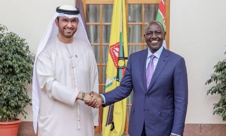 Dans une déclaration conjointe, les Émirats arabes unis et le Kenya soulignent l’importance de la coopération lors du Sommet africain sur le climat et de la COP28