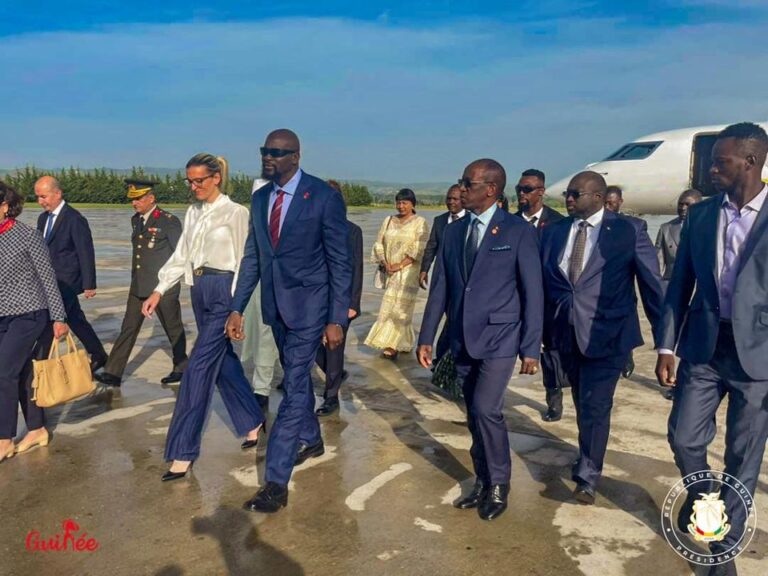 Ankara: Le Colonel Mamadi Doumbouya est arrivé pour l’investiture du Président Recep Tayyip Erdogan