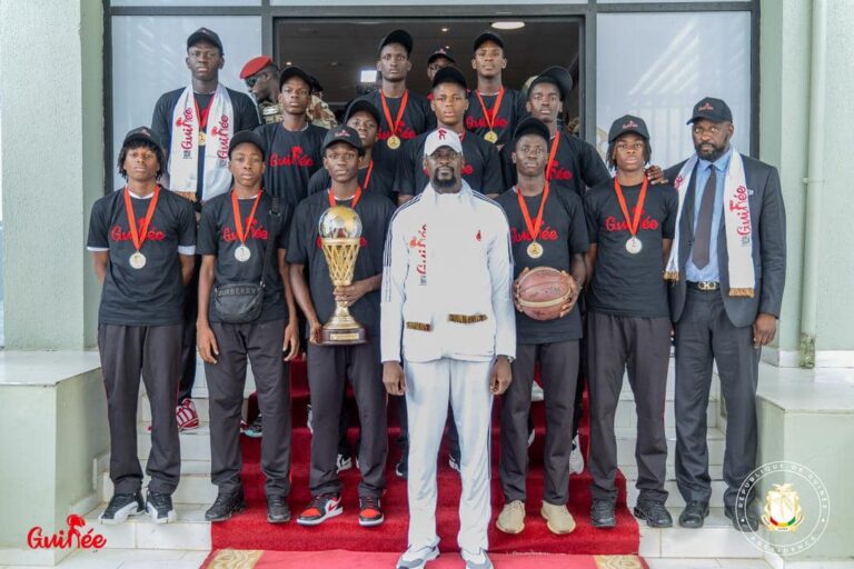 Guinée/Basket-Ball U16 : Le Chef de l’Etat accueille les champions d’Afrique