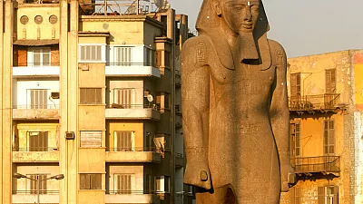 La Suisse restitue à l’Egypte un bout de statue de Ramsès II