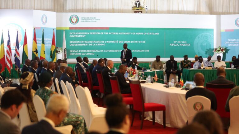 Coup d’État au Niger : la CEDEAO donne sept jours pour un retour à l’ordre constitutionnel