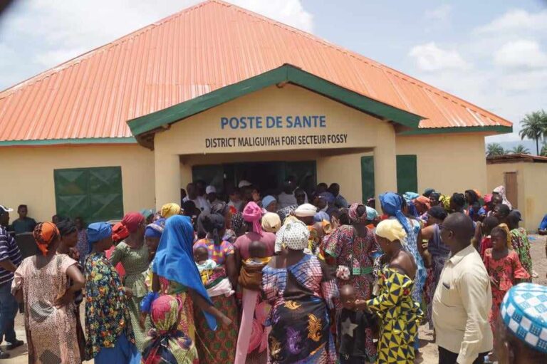 Forécariah/Santé : Un poste de santé flambant neuf pour les populations de Maliguiya Fori