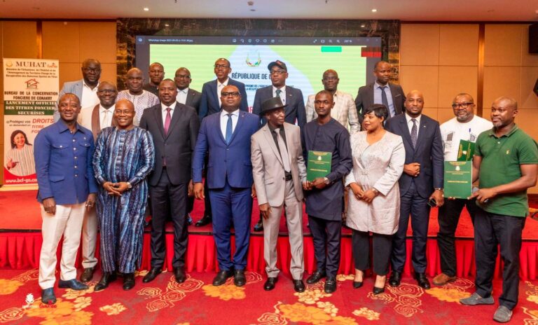 Guinée: Lancement officiel des titres fonciers sécurisés