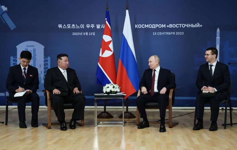 Poutine dit avoir eu un échange d’opinions franc avec Kim de Corée du Nord