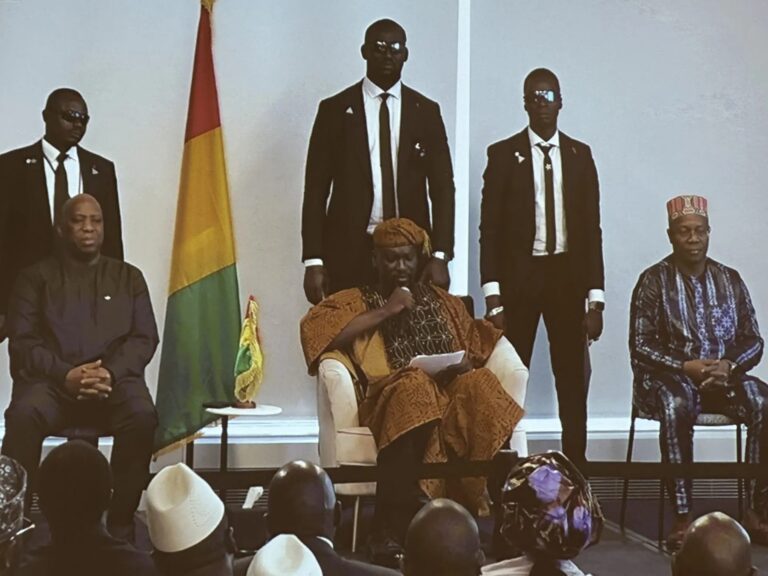 New York : Le Président Mamadi Doumbouya rencontre la communauté guinéenne aux USA