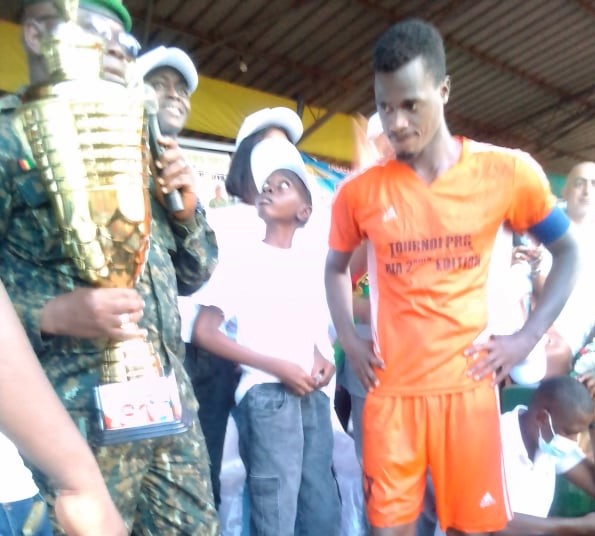 Fria/Football: l’équipe de Sabèndè 1 remporte la finale du trophée Colonel Mamadi Doumbouya face à Tabossy Lacko (1-0)