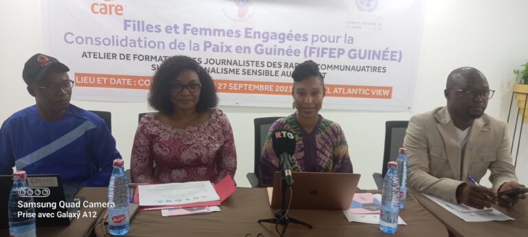 Conakry-Média : WANEP-GUINÉE renforce les capacités des journalistes des radios communautaires sur le journalisme sensible au conflit