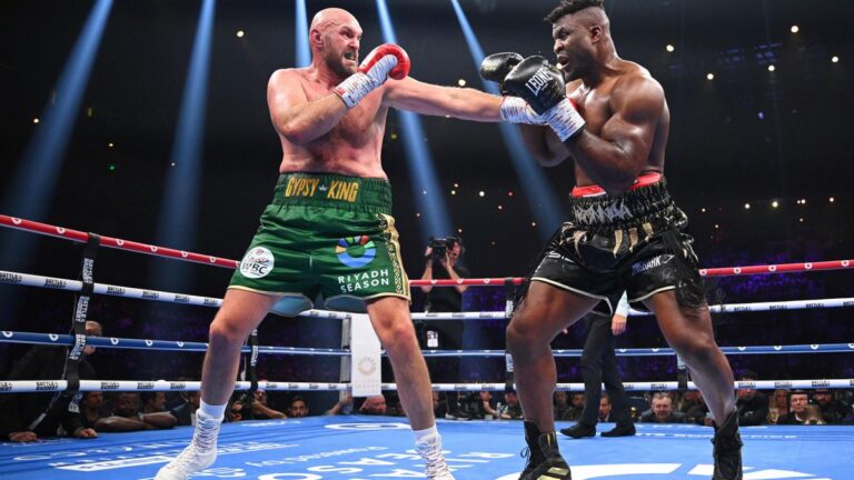 Boxe: Tyson Fury domine François Francis N’Gannou par décision partagée