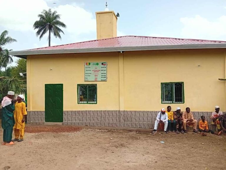 Kindia/Söngoroya: Inauguration d’une  mosquée offerte par l’ONG DIRECTED Hama agence Afrique