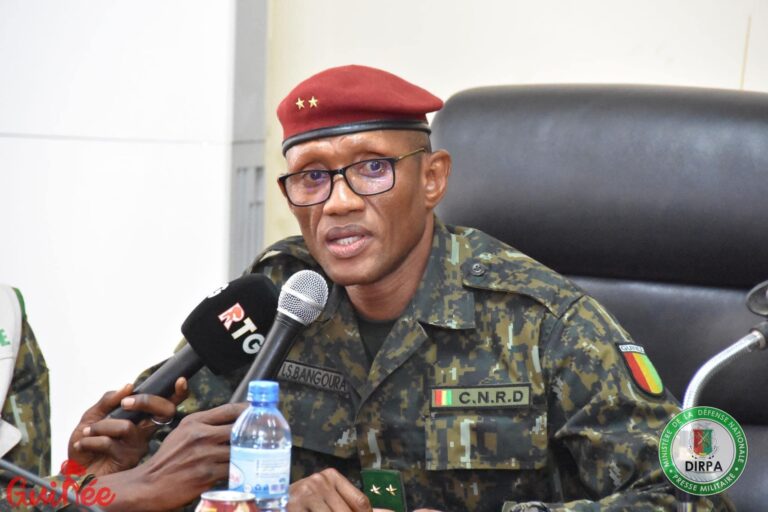 Guinée/Armée: Les forces de défense et de sécurité ont mis la main sur certains détenus (Chef d’Etat major des armées)