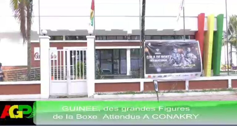 Les grandes figures de la boxe signent leur présence à Conakry