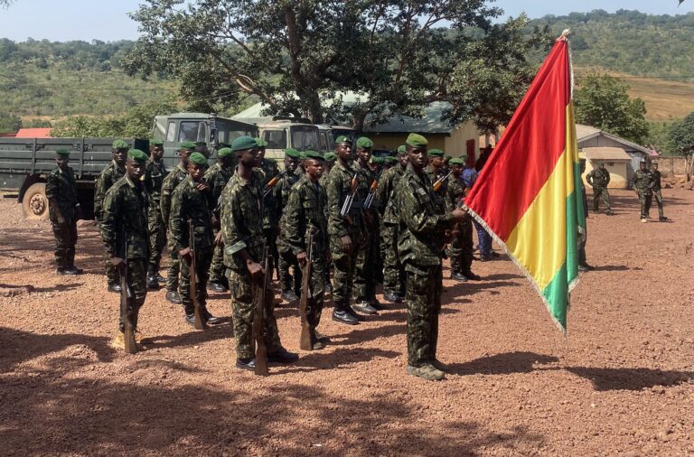 Koubia :  Les forces de défense et de sécurité ont célébré l’an 65 de la création de l’armée guinéenne