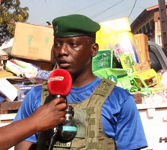AGP/KINDIA : DESCENTE DES FORCES DE L’ORDRE AU GRAND MARCHE DE KINDIA