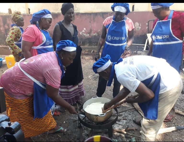 Kassa/Fotoba : Tenue d’un atelier de formation de 120 personnes pour la transformation du manioc en Attiéké