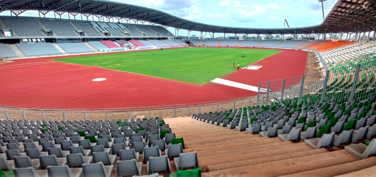 Football : le stade de Yamoussoukro fin prêt pour la CAN 2023