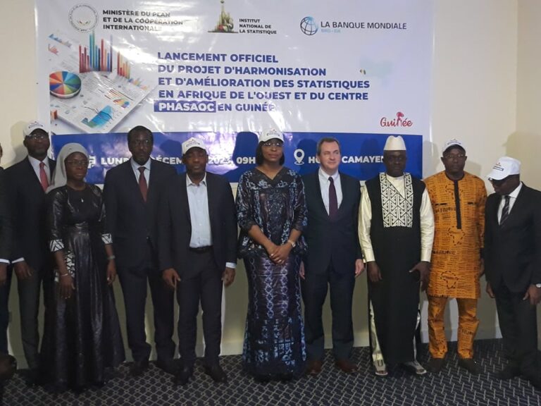 Guinée/INS : 45 millions de dollars pour le projet d’harmonisation et d’amélioration des statistiques en Afrique de l’ouest et du  centre